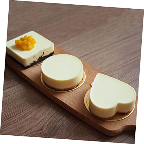 Molde para mousse corazón 4 piezas antiadherente miniatura 2