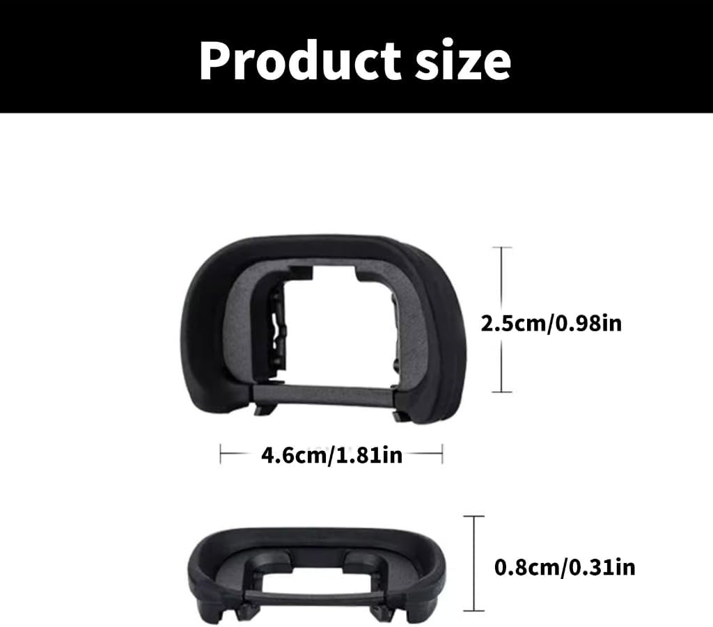 Silicone Eyecup Eyepiece for EP18 Cameras Protects Viewfinder from Dusts and Scratches