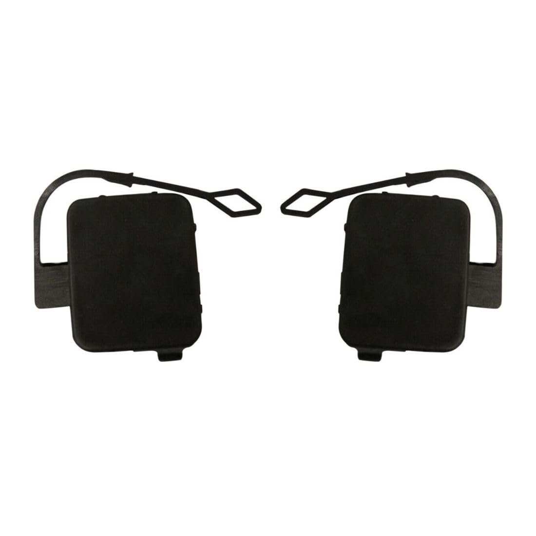 NDiyueAa Tow Eye Cover Set for BMW for 323i Base 2006-2008 for 328i Base 2007-2008 for 328xi Base 2007-2008 for 335i Base 2007-2008 for 335xi Base 2007-2008 Left & Right 2pc (Paint to Match)