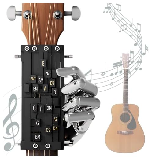 Prensador de acordes de guitarra, entrenador de acordes de ayuda para principiantes, herramienta asistida por guitarra, herramientas de aprendizaje para principiantes, accesorios esenciales de