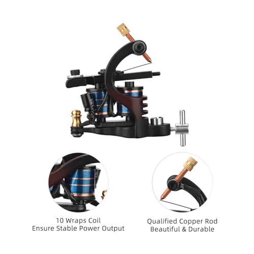 Bamttoo COIL MACHINE S Coil Tattoo Machine Liner Shader Tattoo Machines thumb #3