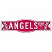 Anaheim Angels Official MLB Plastic Street Sign, 4.5" x 17"