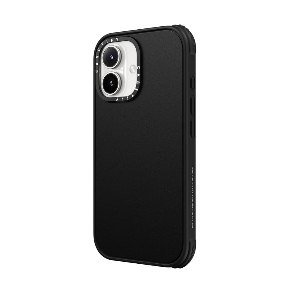 CASETiFY Ultra Impact - Funda para iPhone 16 Plus (fuerte y delgada, protección contra caídas de grado militar 5X de 11 pies, compatible con Magsafe), color negro mate