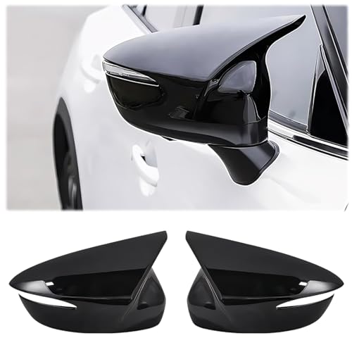 Coques de rétroviseurs sport finition noir brillant pour Mazda CX-5