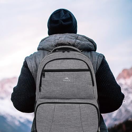 MATEIN Lunch Backpack, 17 inch Insulated Cooler Backpack with USB Charging Port for Women Men, Water Resistant College Lunch Box Backpack with Laptop Compartment for Work Picnic Travel Beach, Gifts - Image 7