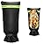 Pletpet 25" L x 13"W Winter Spigot Cover - Black Long Outdoor Faucet Cover Socks for Freeze Protection Pipe Insulation with Reflective Strip