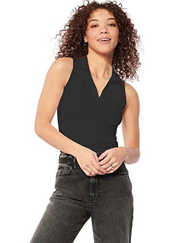 Image of Shasmi Women Crop Top, Ribbed, Stylish Tank Top, Soft and Comfy Fabric has Some Stretch