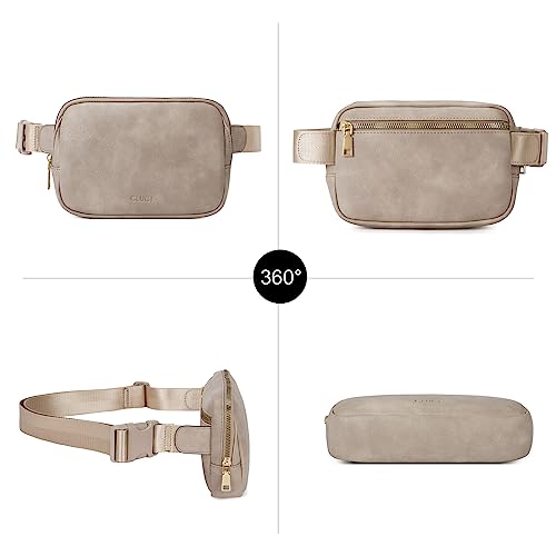 CLUCI Bolsa transversal feminina, pochete multiposição para mulheres, corpo cruzado, bolsa de cinto