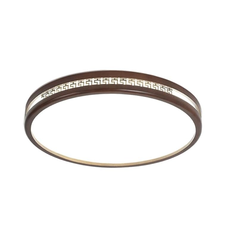 Plafonnier LED de style chinois moderne rond pour bureau et cuisine