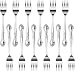 New Star Foodservice 58666 Stainless Steel Rose Pattern Salad Fork, 6.2-Inch, Set of 12…