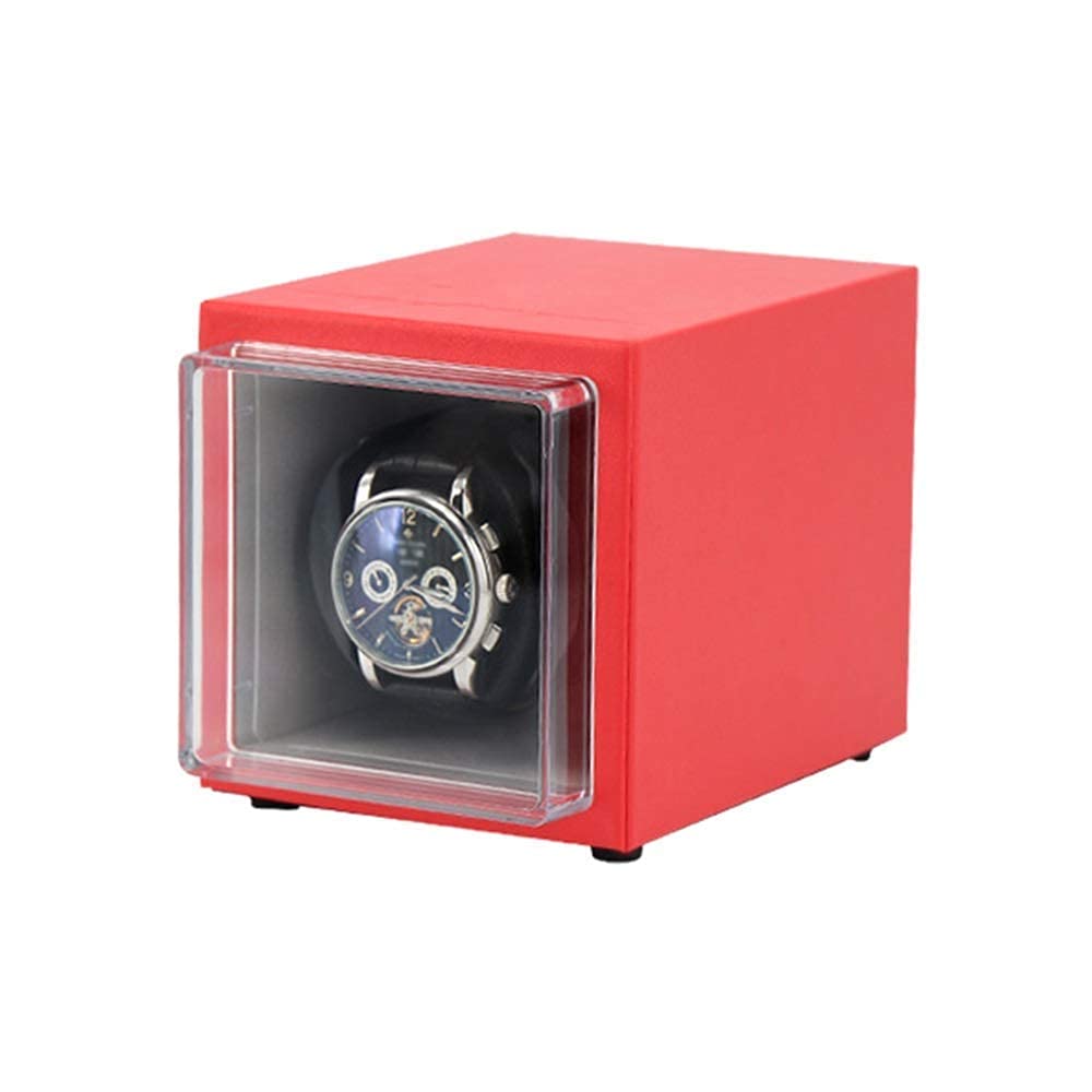 Remontoir de montre automatique en cuir PU avec 4 modes de rotation