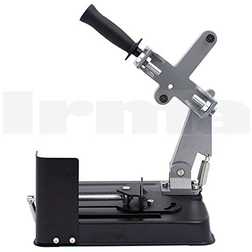 BSD Soporte para Amoladora Angulard 180/230mm - Soporte para Cortar para Amoladora Angular, Base de Hierro Fundido con Abrazadera