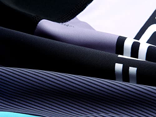 Pantalones de ciclismo para hombre, alta cintura, con acolchado miniatura 2