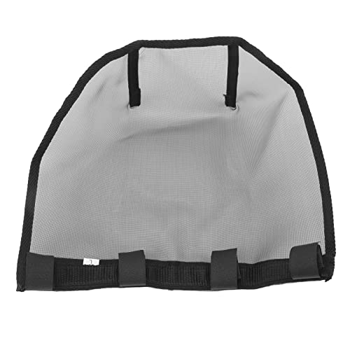 Horse Fly Mask, Plastic L Size Horse Breathable Comfort Nose Fine Mesh Net for Home Farm