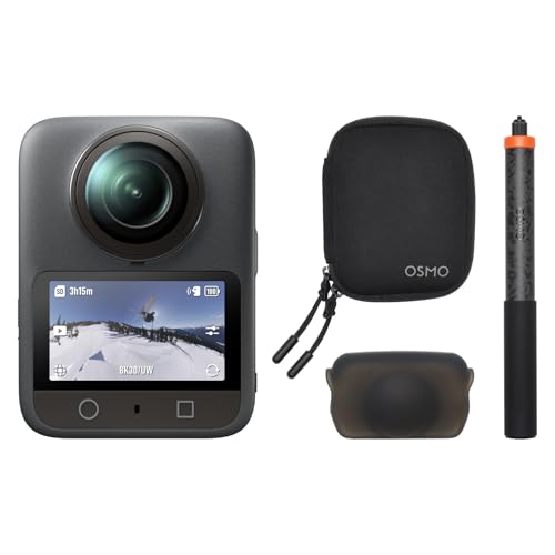 DJI Osmo 360 Gx[ebhr[R{A1C`360°C[WOGA360°JA170° FOVAlCeBu8K 360° A}OlbgNCbN[X݌vAX|[cAVlogpANVJ