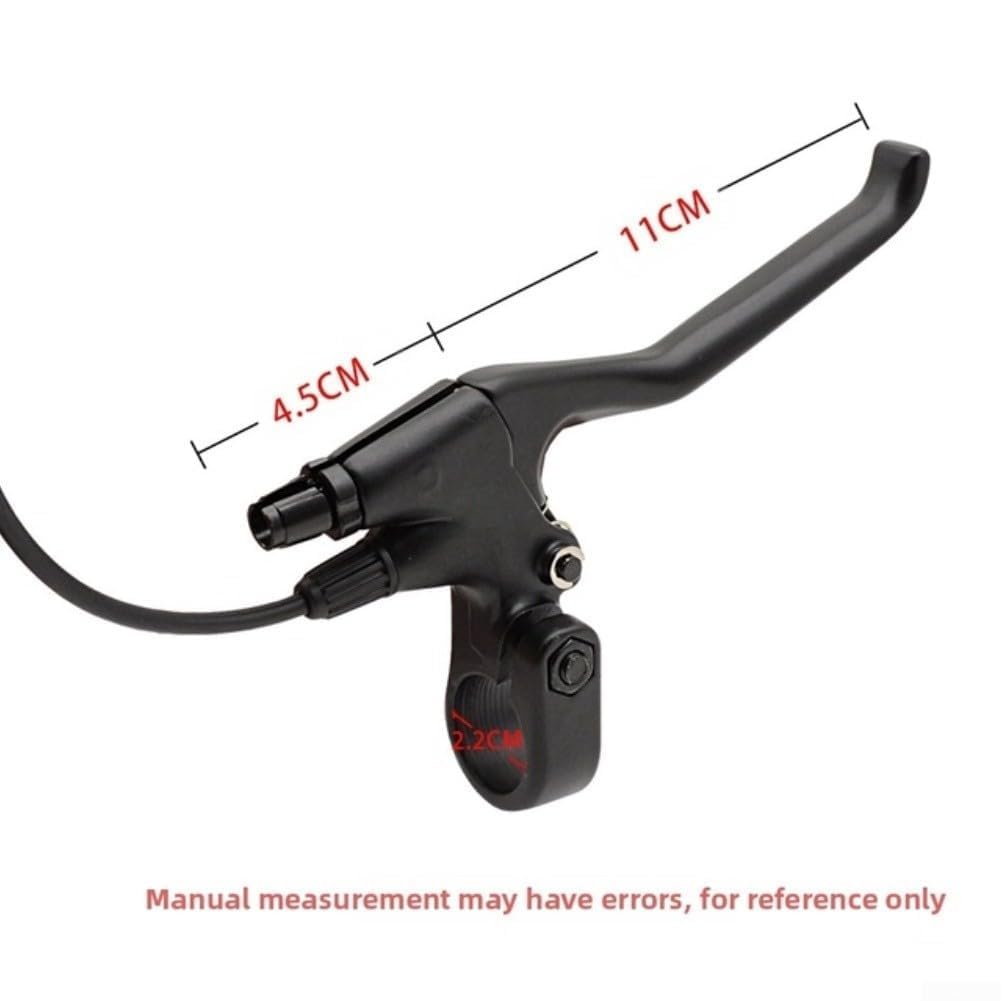 Leve Freno per Bici elettrica con connettore Maschio a 2 Pin per terminare la Potenza del Motore Durante la frenata applicata su manubri Standard da 22 mm