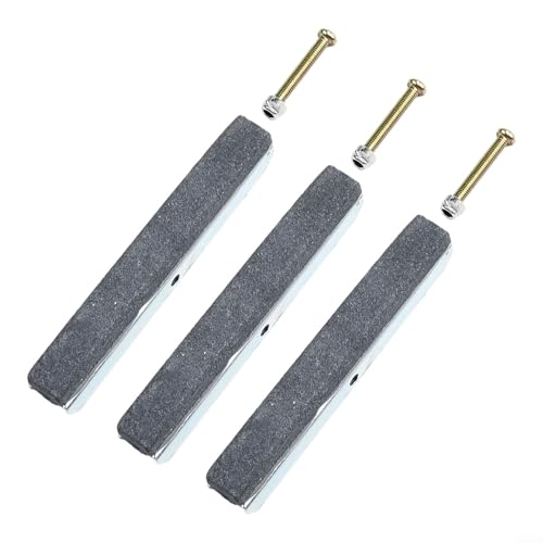 3 Piece Engine Cylinder Hone Stones with Heavy Duty Construction for Professional Use (3inch)