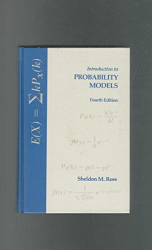 Introduction to Probability Models (Fourth Edit... 0125984642 Book Cover