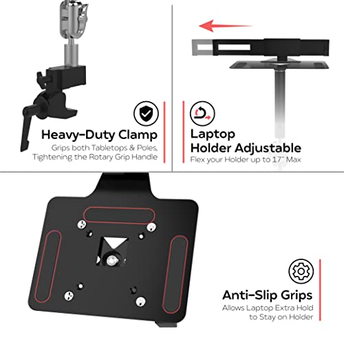 Bras de sécurité pour ordinateur portable 15 pouces support VESA - 3
