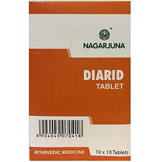 NAGARJUNA Diarid 100 Tablets - Pack of 2