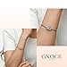 GNOCE Family Love Gift Charms for Bracelet 925 Sterling Silver Mother's Day Bead Charm for Women Mother's Day Gift Fit Bracelets