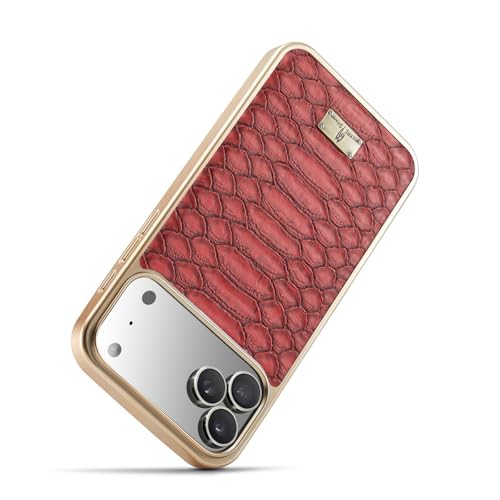 Étui compatible avec iPhone 17 Pro Max rigide rouge