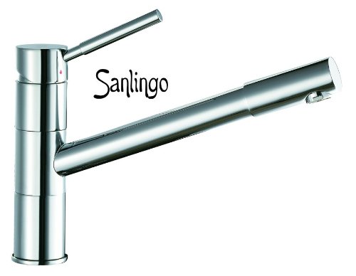 Preisvergleich Produktbild Sanlingo Ausziehbare Designer Küchenarmatur Spültisch Armatur YORK