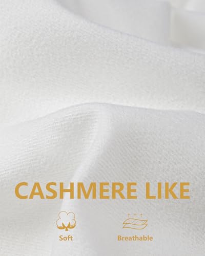 Sofier Pashmina Shawls And Wraps for Women for Evening Dress Warm Winter Scarf Wedding Bride Bridesmaid Gifts Cashmere Feel4