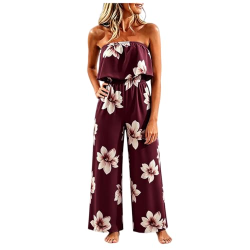 Mono jumpsuit de mujer informal y ligero ideal para paseos por la playa