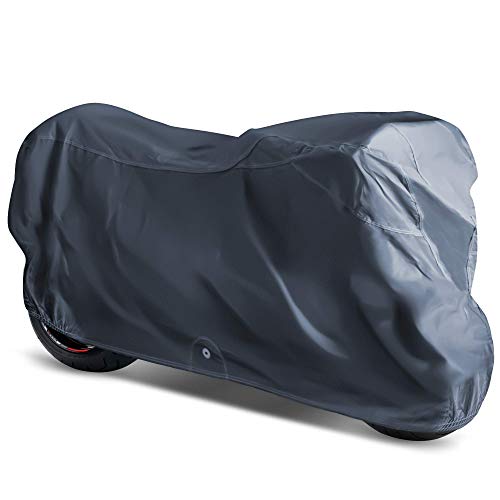 OxGord Executive Storm-Proof Motorcycle Cover - Water Resistant 7 Layers - Ready-Fit   Semi Custom - Fits up to 111 Inches