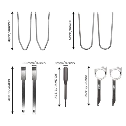 Image of 20pcs Car Stereo Removal Tool DVD Navigation Removal Tool, Universal Radio Removal Tool Kit for Most Car and Truck