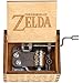 Mikolot Holz-Spieluhr Mit Handkurbel - Legend Of Zelda Theme Für Geburtstag & Weihnachten