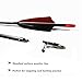Letszhu Carbon Archery Arrows 500 Spine with Real Feathers for Compound Recurve Bow (12 Pack) (30 Inch Arrows)
