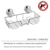 Gedy - PORTE OBJETS/EPONGES EN FIL CHROME - Gedy - G-HO201300100