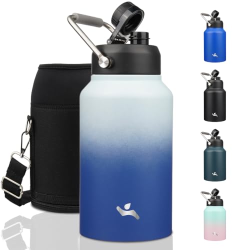 Image of Konokyo 87 oz Insulated Stainless Steel Water Bottle Jug with Handle