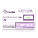 QuantaDose® UVC Light Test Card with UVC Light Wavelength Indicator and Photochromic UV Intensity Test