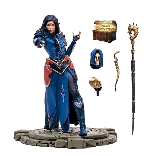 mcfarlane toys - diablo iv hydra lightning sorceress common 112 scale posed figure
