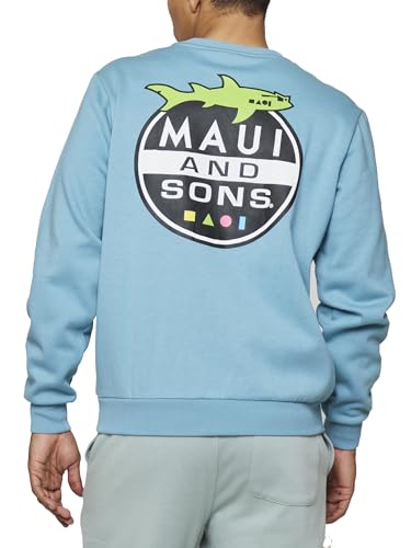 Shark Invasion Fleece Crew Hoodie Sweatshirt - Warm and Casual Fleece Pullover for Men (S-XL)