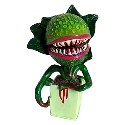 YXSH Estatua De Jardín De Plantas Carnívoras Escultura Caprichosa De Flor De Resina Adorno De Escritorio De Halloween Decoración De Paisajismo Artesanal para Patio Al Aire Libre