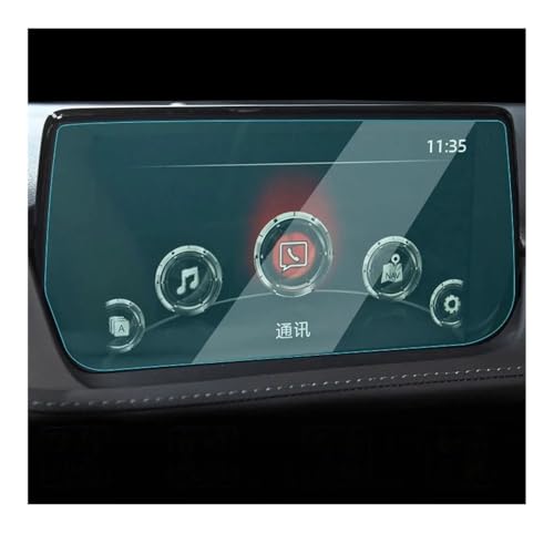 Verre trempé Mazda 6 protection écran GPS anti-rayures tactile 8"