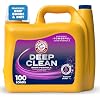 ARM & HAMMER Deep Clean Odor Formula Liquid Laundry Detergent, Radiant Burst Scent, 150 Fl Oz, 100 Loads