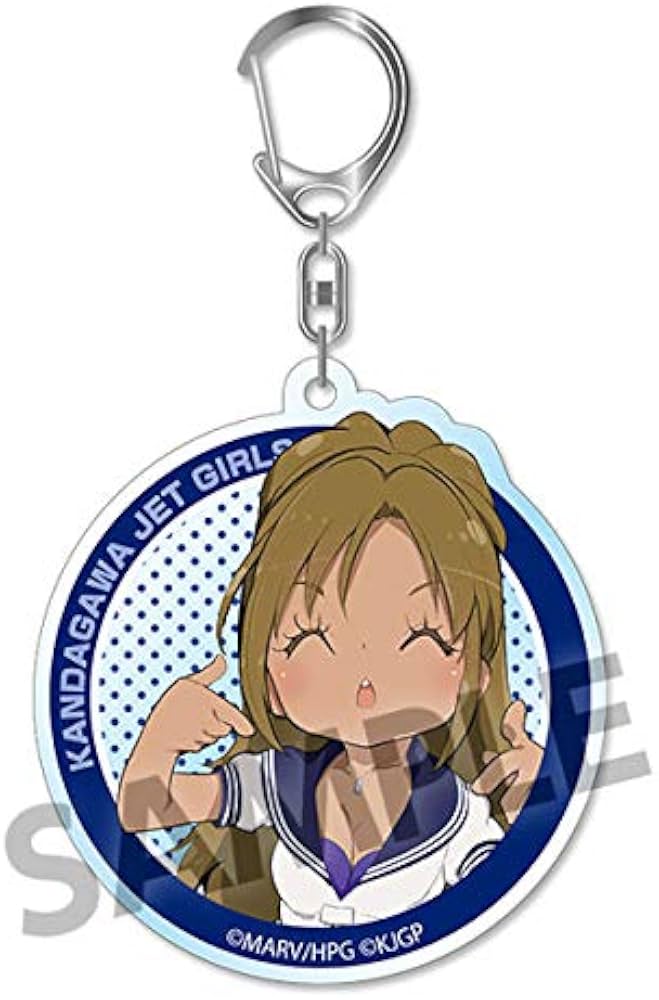 Amazon.co.jp: Kandagawa JET GIRLS Acrylic Key Chain Manatsu