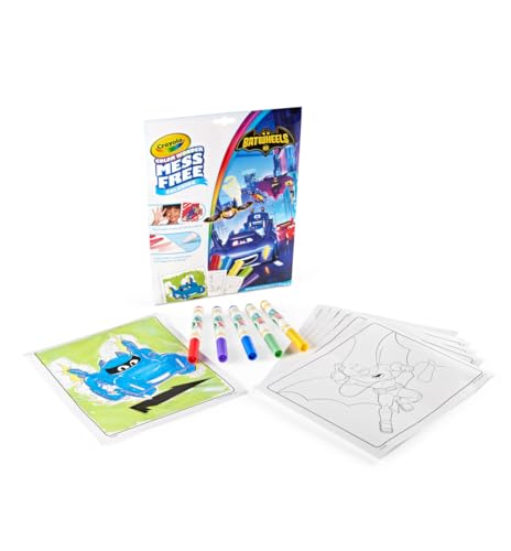 Crayola Batwheels Color Wonder Activity Set, Batman Mess Free Coloring Pages for Toddlers, Batman Gifts, Toys for Boys & Girls by Crayola - Image 7