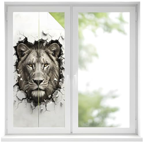 Película de privacidad para ventana Frosted 17.7x39.3 in miniatura 1