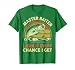 Dad Master Baiter I Jerk It Every Chance I Get Kayak Fishing T-Shirt