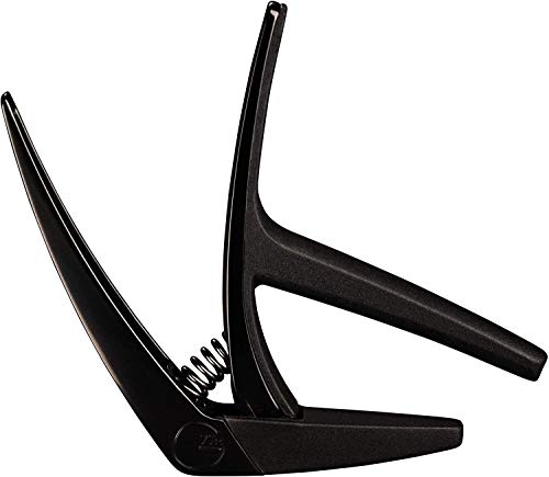 G7th Nashville Guitar Capo, Satin Black - Bundled with Dunlop Variety Pick Pack - Thumbnail 3