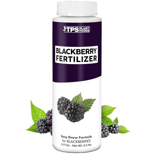 BlackBerry Fertilizer – Liquid Plant Food for Bigger Berries, Better Flowering & Stronger Cane Growth, 8 oz