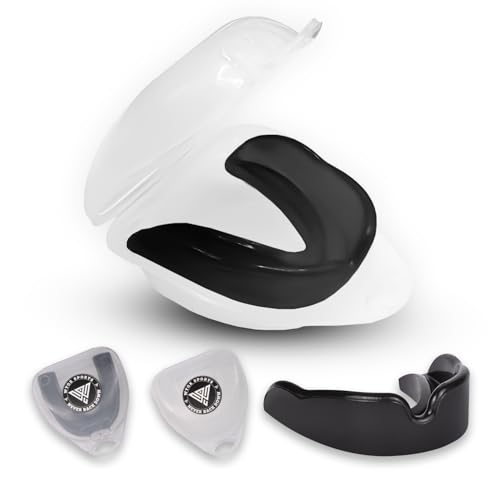 Wyox B-MTHGRD Sports Mouthguard With Case | Ultra-Thin, Custom-Fit Protection For Boxing, Mma, Football, Lacrosse & Hockey – Breathable Design For Men cover
