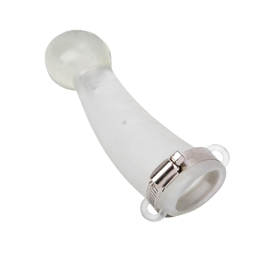 Protecteurs de corne de vache, 1 paire de protections de corne de veau en silicone à coins ronds avec cerceaux de protection élastiques et flexibles résistant à la chaleur pour bovins anti combat