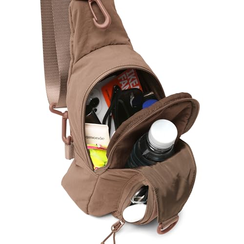 ODODOS Daily Sling Bag with Adjustable Straps Crossbody Chest Bag Lightweight Small Backpack for Casual Traveling Hiking3